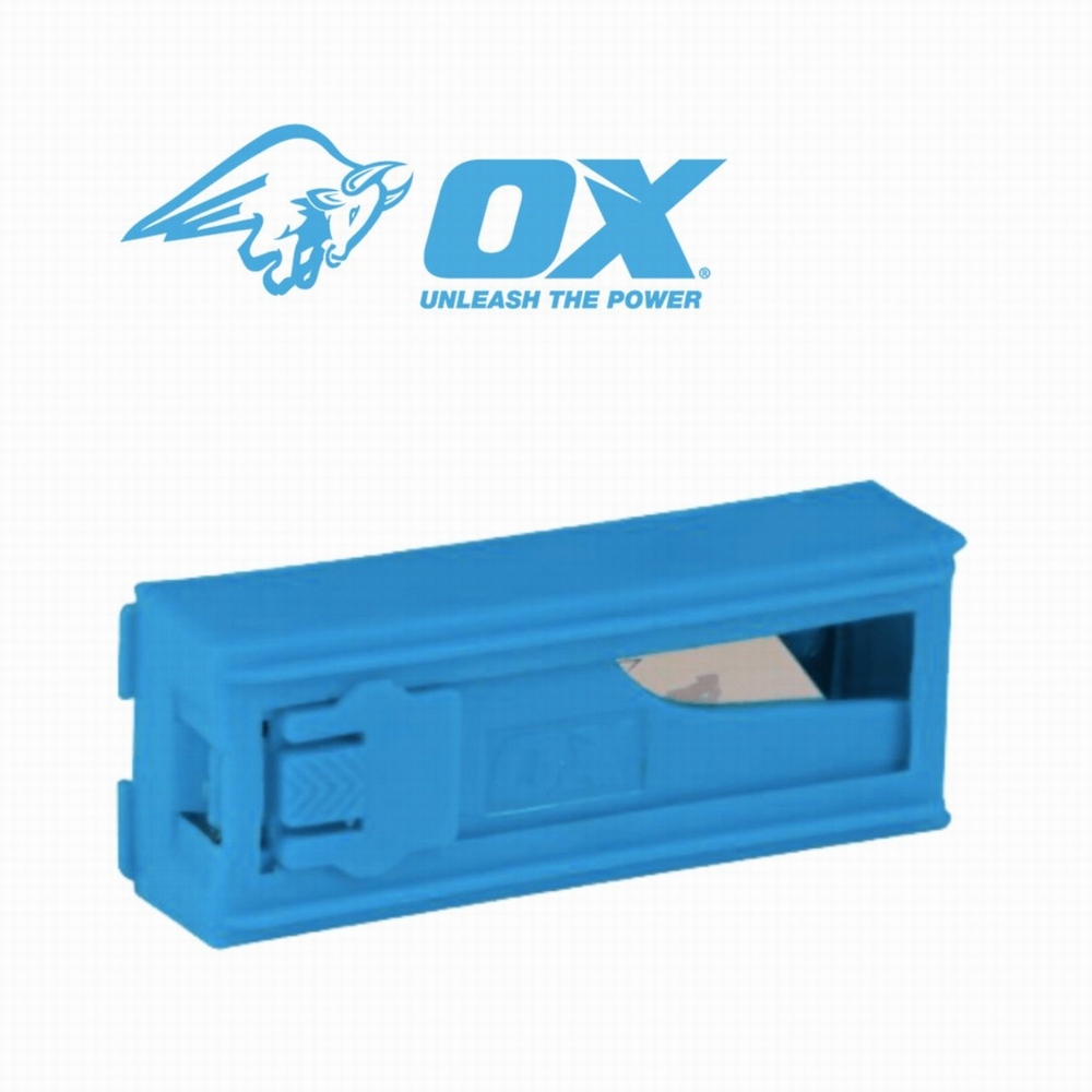 OX Pro Heavy Duty Knife Blades And Dispenser 10pk