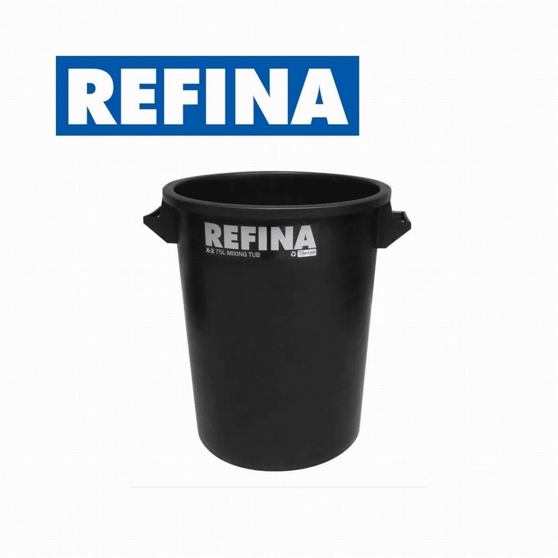 Refina X-2 mixing tub - Black - Various sizes