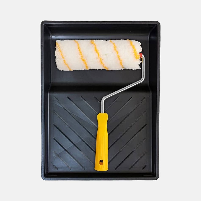 9" Paint Brush With Tray