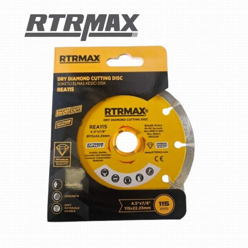 RTRMAX Diamond Cutting Blade 115 x 22.2