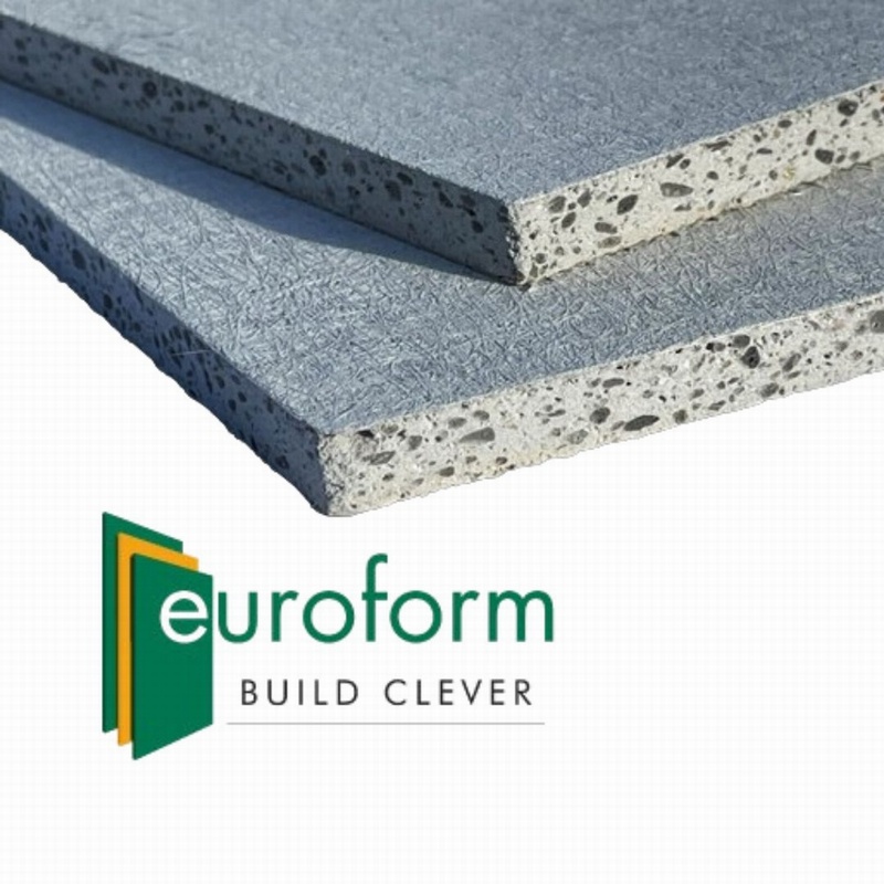 Euroform 12.5mm Fibre Cement Construction Board(1200x800mm)